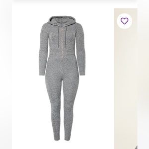 Yitty Pet Me Heart Pocket Onesie (gray)